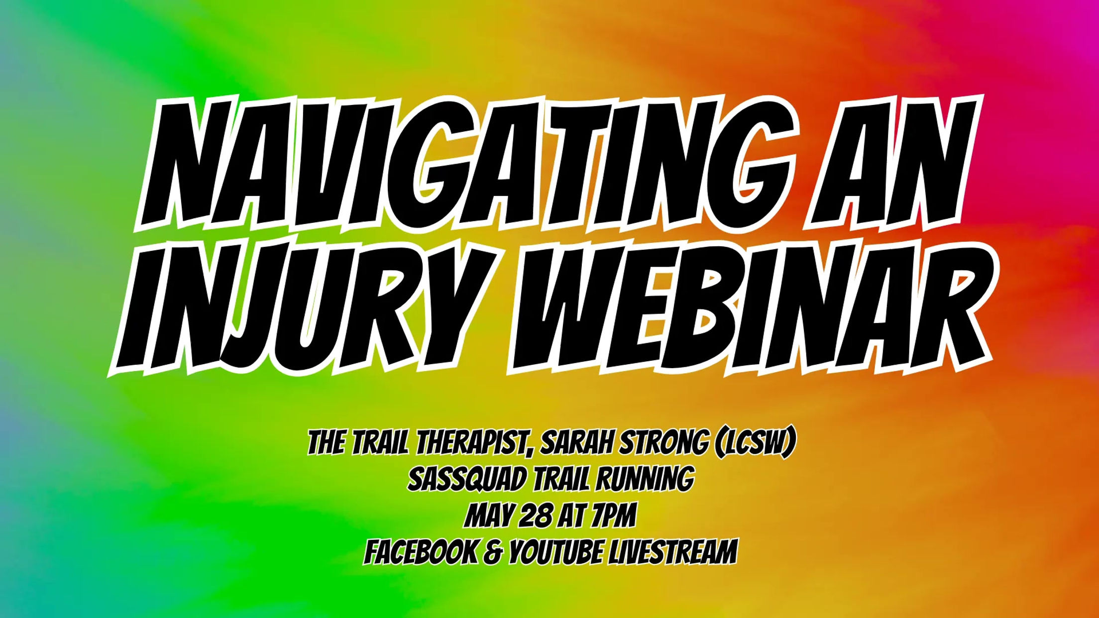 Navigating An Injury Webinar